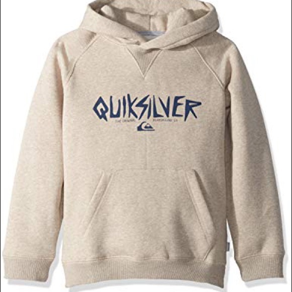 Quiksilver Other - 🆕Quiksilver Boys' Big Rough Type Hoodie Fleece